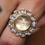 “Phases of our Moon” Ring