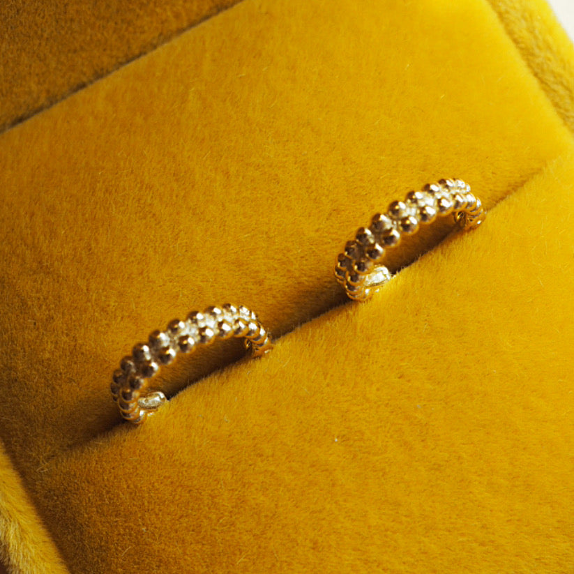 Bee Pollen Hoops