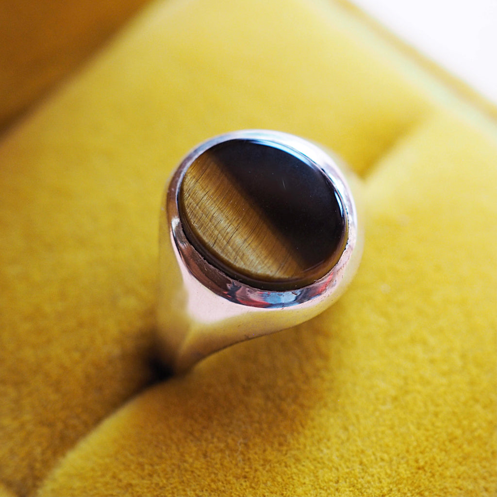 Tigers Eye Signet