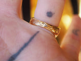 Walpole Bay Tidal Pool Seaweed Rare Emerald Ring