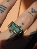 Walpole Bay Tidal Pool Seaweed Rare Emerald Ring
