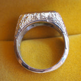 Walpole Bay Ring Silver Bladderwack Tourmaline