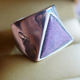 Purple Haze Triangle signet