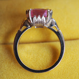 Pink Morganite Art Deco Ring