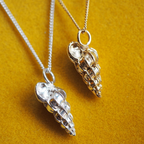 Small Wentletrap Shell Necklace