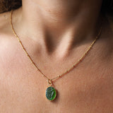 Mother & Child Sea Glass Necklace