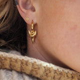 Beltinge Sharks Tooth Earrings