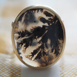 Walpole Bay Ring 5 Seaweed Agate