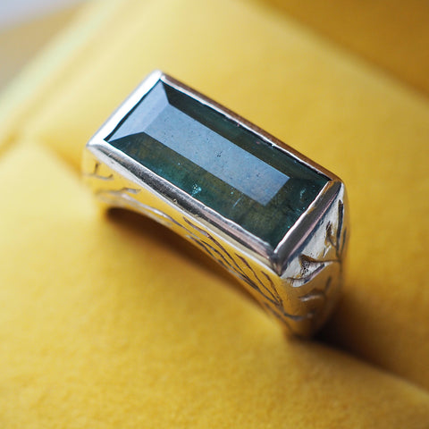 Walpole Bay Ring 14 Rare Emerald