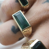 Walpole Bay Ring 14 Rare Emerald