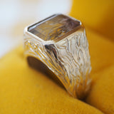 Walpole Bay Ring 19 Rare Seaweed Tourmaline