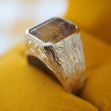 Walpole Bay Ring 19 Rare Seaweed Tourmaline