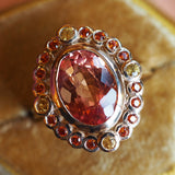 Sunset Sapphire Ring