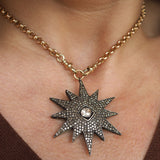 Polki Diamond North Star Necklace