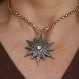 Polki Diamond North Star Necklace