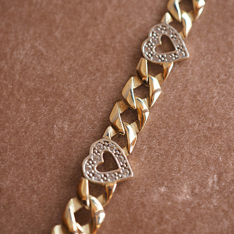 Gold Sweetheart Necklace