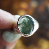 Seaweed Agate Signet