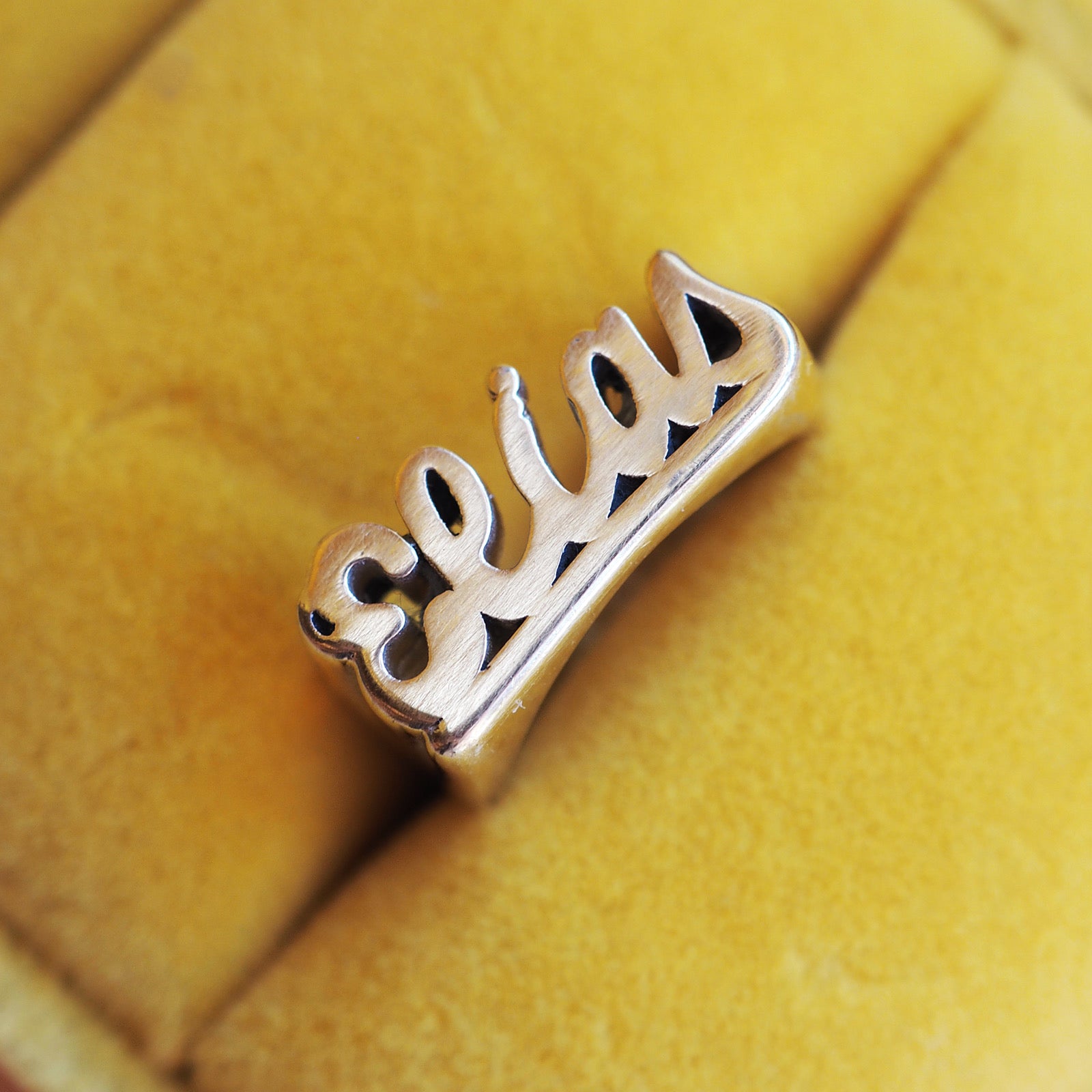 Personalized clearance name ring
