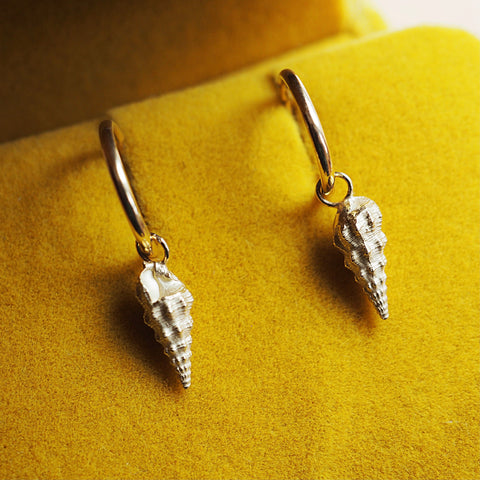 Spiral Shell Hoops