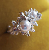 Cluster Pearl Ring