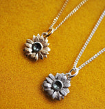 Small Sunflower Necklace