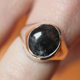 Seaweed Agate Signet