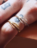 Sparrow Claw ring