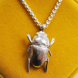 Beetle Necklace