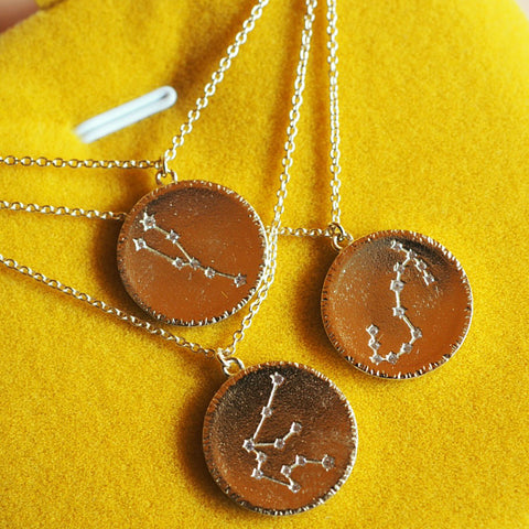 Star Sign Constellation Necklace