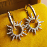 Sun Burst Earrings