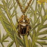 Beetle Necklace