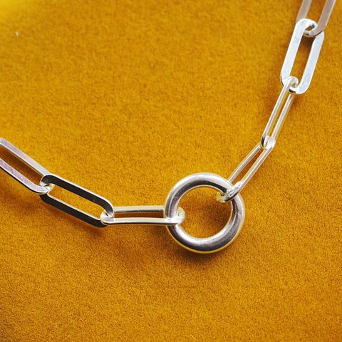 Paperclip Charm Chain