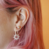 Sun Burst Earrings